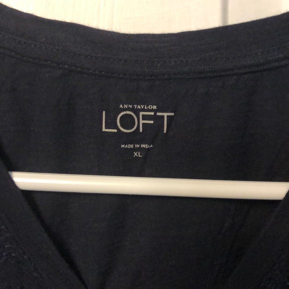 Navy Blue Loft Tank Top - Picture 3 of 4